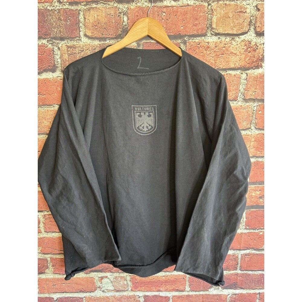 Kanye West Yeezy Vultures Shirt Mens Size 2 Black Long Sleeve Official Merch